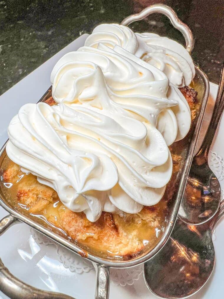 whiskey bread pudding