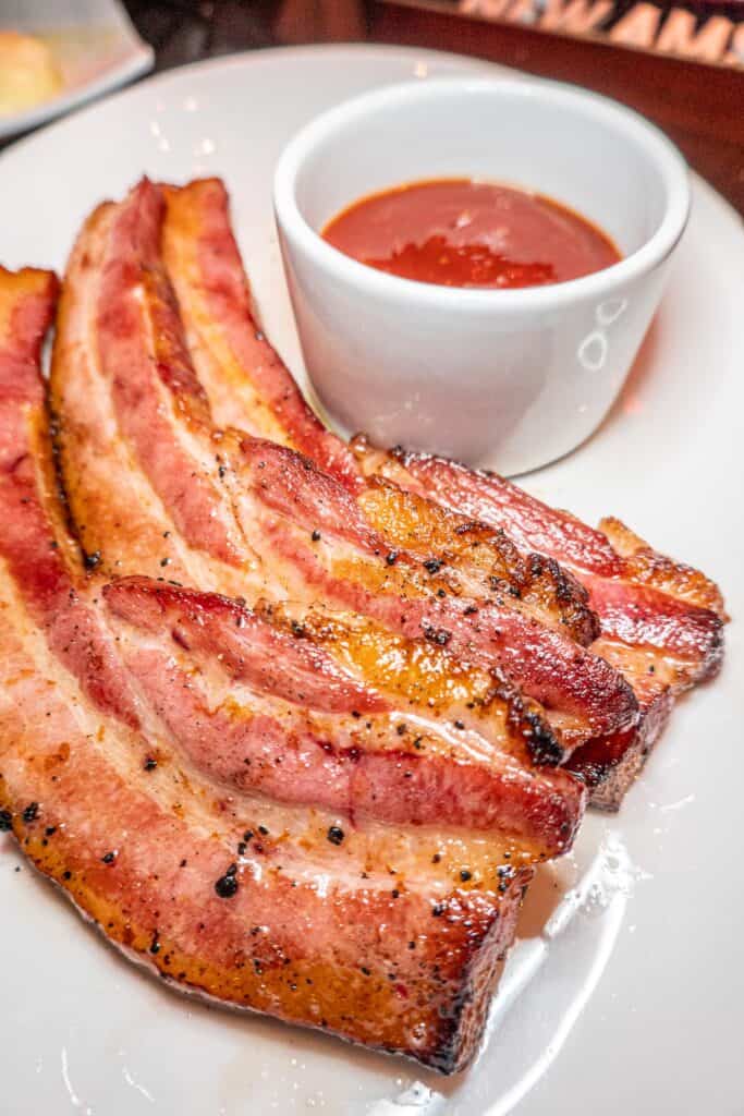 thick sliced bacon