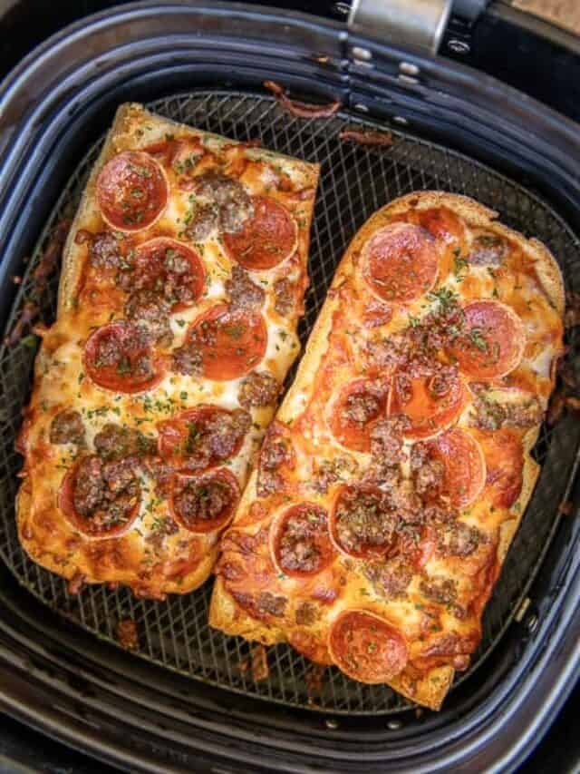 How to Make Air Fryer French Bread Pizza