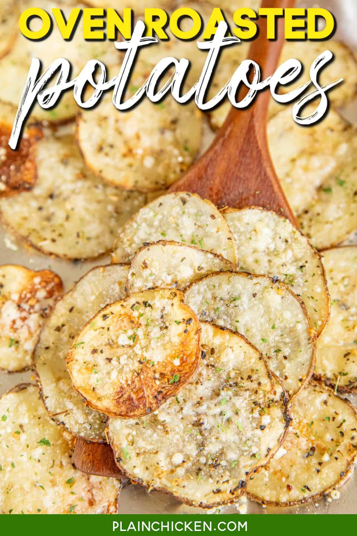 Easy Oven Roasted Potatoes - Plain Chicken