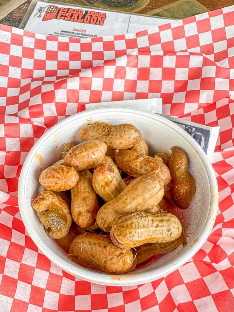 cajun boiled peanuts