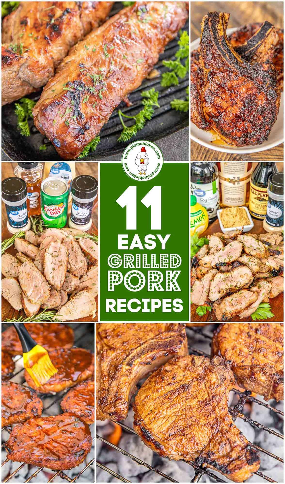 Easy Grilled Pork Recipes – Plain Chicken