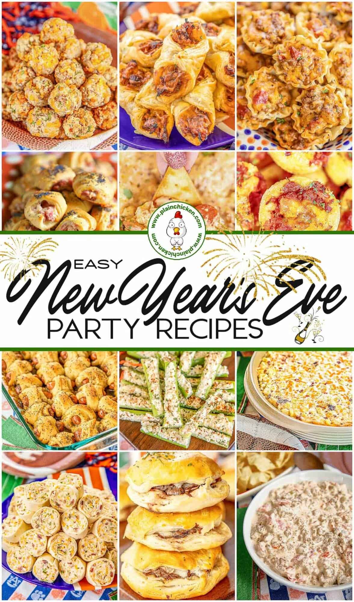New Year's Eve Party Recipes - Plain Chicken