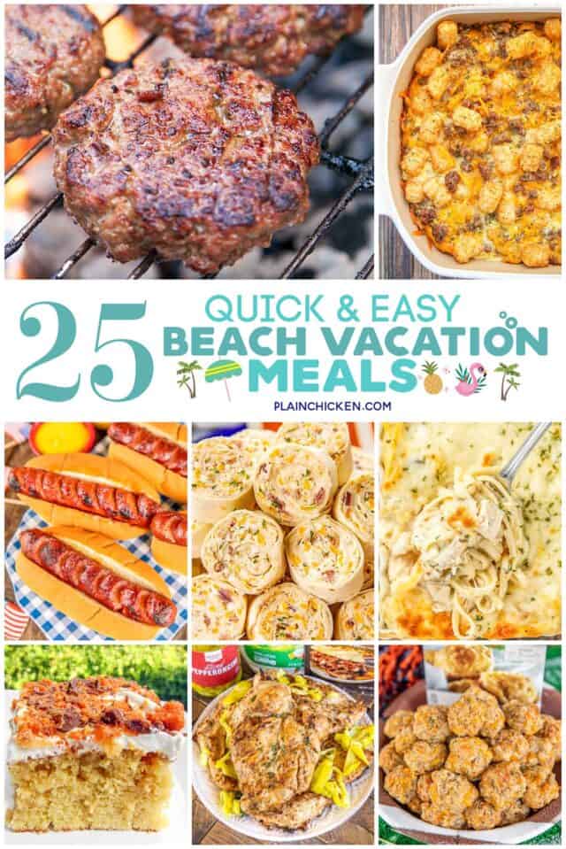Quick & Easy Beach Vacation Meals - Plain Chicken