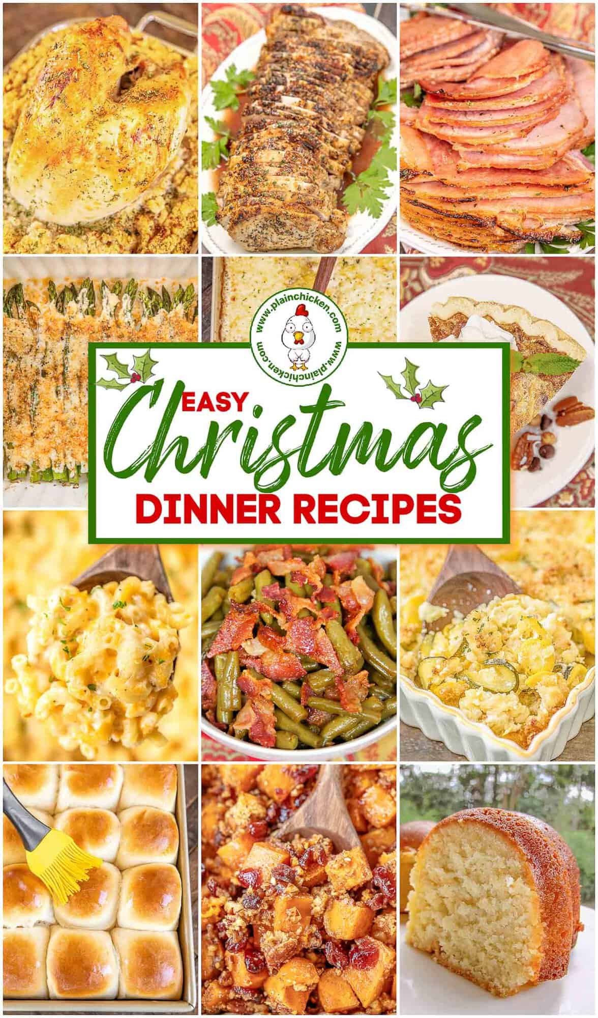 Christmas Dinner Recipe Ideas - Plain Chicken